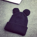 Winter Cap Hats For Women Ear Cute Crochet Braided Knit Beanies Hat Warm Cap Hat Bonnet Homme Gorro - Starttech Online Market