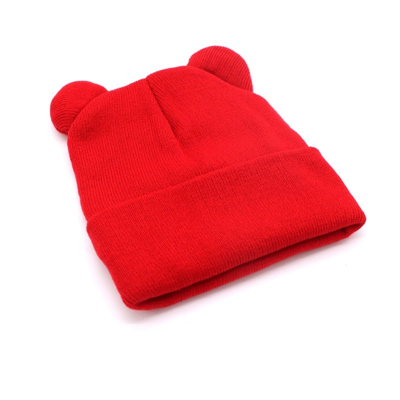 Winter Cap Hats For Women Ear Cute Crochet Braided Knit Beanies Hat Warm Cap Hat Bonnet Homme Gorro - Starttech Online Market