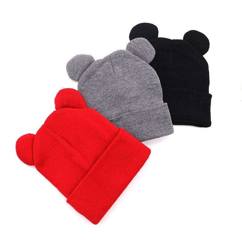Winter Cap Hats For Women Ear Cute Crochet Braided Knit Beanies Hat Warm Cap Hat Bonnet Homme Gorro - Starttech Online Market