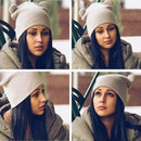 Winter Cap Hats For Women Ear Cute Crochet Braided Knit Beanies Hat Warm Cap Hat Bonnet Homme Gorro - Starttech Online Market