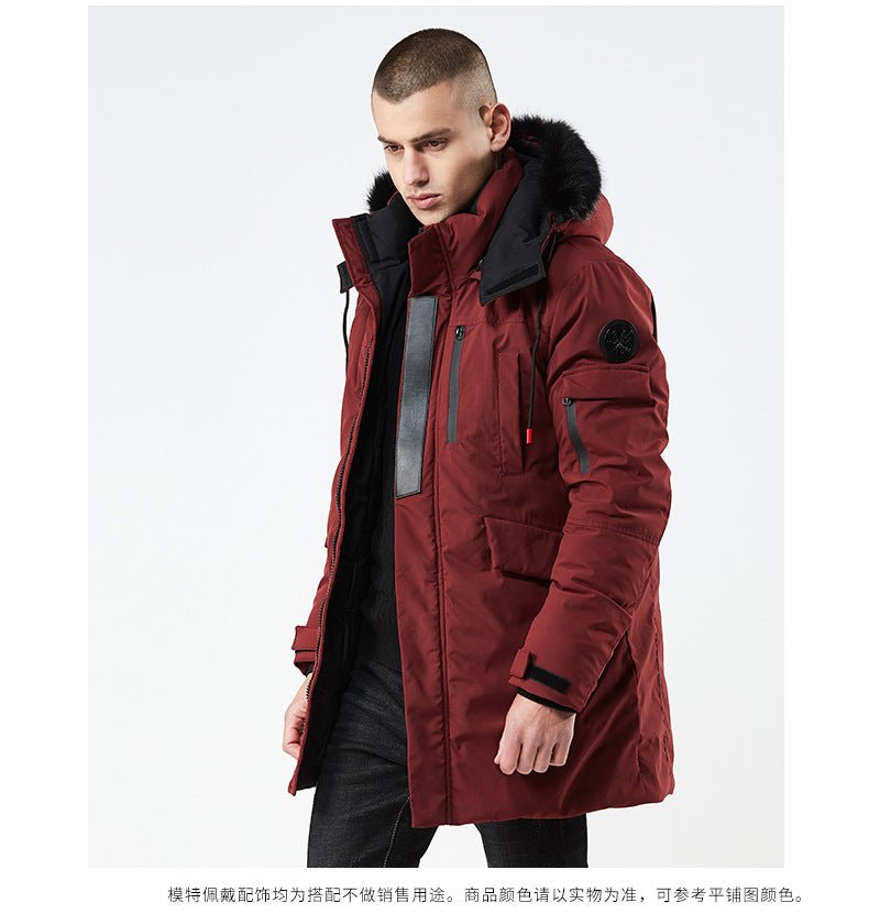 Winter Jacket Men Hooded Coat Thick Casual Outwear Parkas Hombre Padded Windproof Cotton Windbreaker Warm Coat - Starttech Online Market