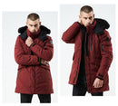 Winter Jacket Men Hooded Coat Thick Casual Outwear Parkas Hombre Padded Windproof Cotton Windbreaker Warm Coat - Starttech Online Market