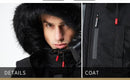 Winter Jacket Men Hooded Coat Thick Casual Outwear Parkas Hombre Padded Windproof Cotton Windbreaker Warm Coat - Starttech Online Market