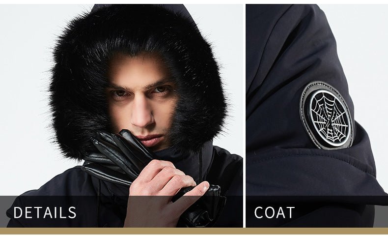 Winter Jacket Men Hooded Coat Thick Casual Outwear Parkas Hombre Padded Windproof Cotton Windbreaker Warm Coat - Starttech Online Market