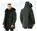 Winter Jacket Men Hooded Coat Thick Casual Outwear Parkas Hombre Padded Windproof Cotton Windbreaker Warm Coat - Starttech Online Market