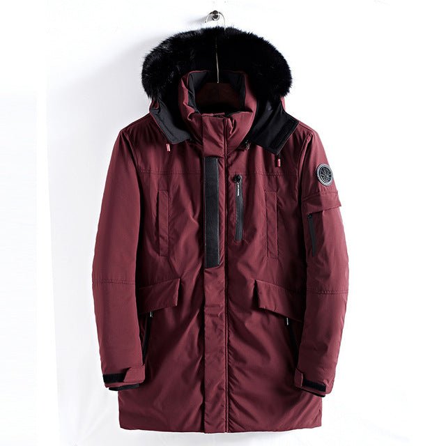 Winter Jacket Men Hooded Coat Thick Casual Outwear Parkas Hombre Padded Windproof Cotton Windbreaker Warm Coat - Starttech Online Market