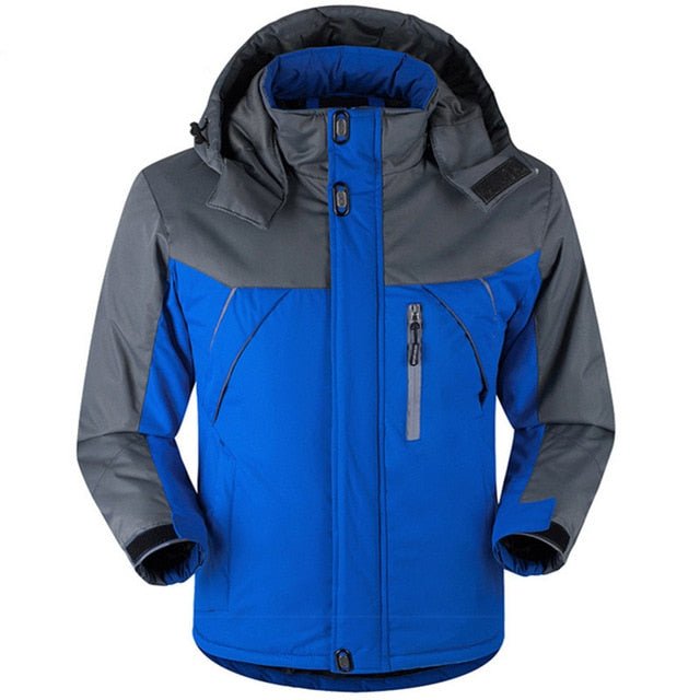 Winter Parka Men Plus Velvet Warm Windproof Coats Mens Military Hooded Jackets Casaco Masculino Casacos Men's Outwear Overcoat - Starttech Online Market