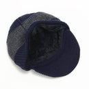 Winter Skullies & Beanies Men Women Wool Scarf Caps Set Bonnet Knitted Hat - Starttech Online Market