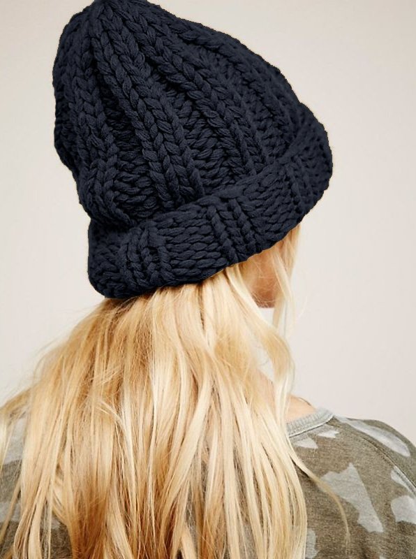 Winter Women Hat 2019 New Autumn Faux Fur Female Warm Cap Knitted Beanie Girl Hats Woman Bonnet Femme Chunky Thick Stretchy Hats - Starttech Online Market