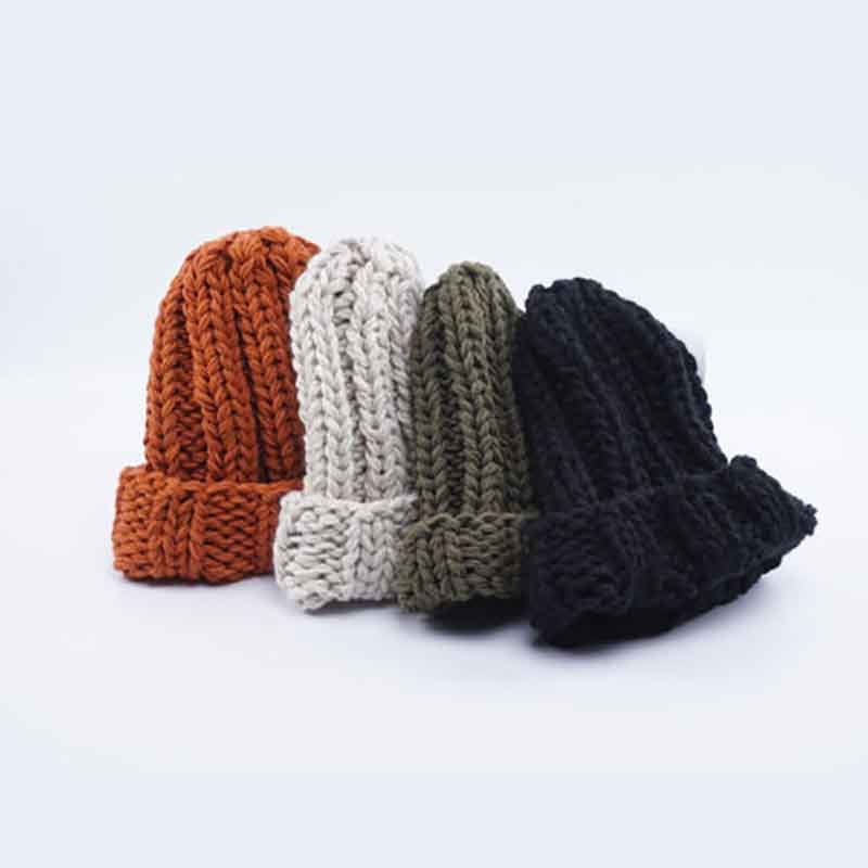 Winter Women Hat 2019 New Autumn Faux Fur Female Warm Cap Knitted Beanie Girl Hats Woman Bonnet Femme Chunky Thick Stretchy Hats - Starttech Online Market