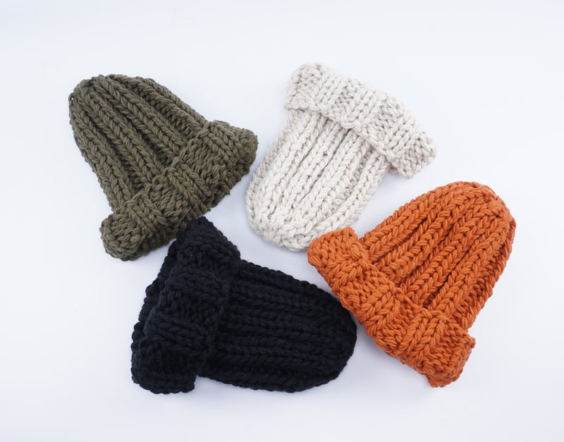 Winter Women Hat 2019 New Autumn Faux Fur Female Warm Cap Knitted Beanie Girl Hats Woman Bonnet Femme Chunky Thick Stretchy Hats - Starttech Online Market