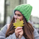 Women Hand Made Knitting Hat High Quality Customizable Logo Winter Warmer Ear Thick Soft Beanie Lady Chunky Knitted Rib Hats - Starttech Online Market