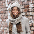 Women Hand Made Knitting Hat High Quality Customizable Logo Winter Warmer Ear Thick Soft Beanie Lady Chunky Knitted Rib Hats - Starttech Online Market