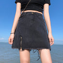 Women's Fashion High Waist Slim Denim Skirt - Starttech Online Market