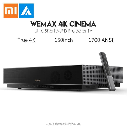 XIAOMI FENGMI 4K MAX Laser Projector 4500ANSI Ultra Short Throw DTS Virtual X Sound MEMC Smart Android WIFI Cinema Home Theater - Starttech Online Market