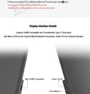 ZEUSLAP Portable Monitor Ultrathin 15.6inch touch/non touch 1080P FHD HDR IPS USB-C for laptop phone xbox cctv camera PS4 PS5 - Starttech Online Market