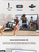 ZEUSLAP Portable Monitor Ultrathin 15.6inch touch/non touch 1080P FHD HDR IPS USB-C for laptop phone xbox cctv camera PS4 PS5 - Starttech Online Market