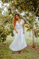 Zoe Wrap Top | Cream - Starttech Online Market