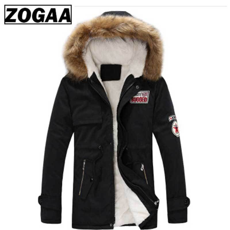 ZOGAA New Autumn Winter Coat Thick Warm Jacket Men's And Women Cotton Hooded Korean Plus Velvet Couple Cotton Parkas Coat - Starttech Online Market